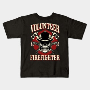 Volunteer Firefighter Kids T-Shirt